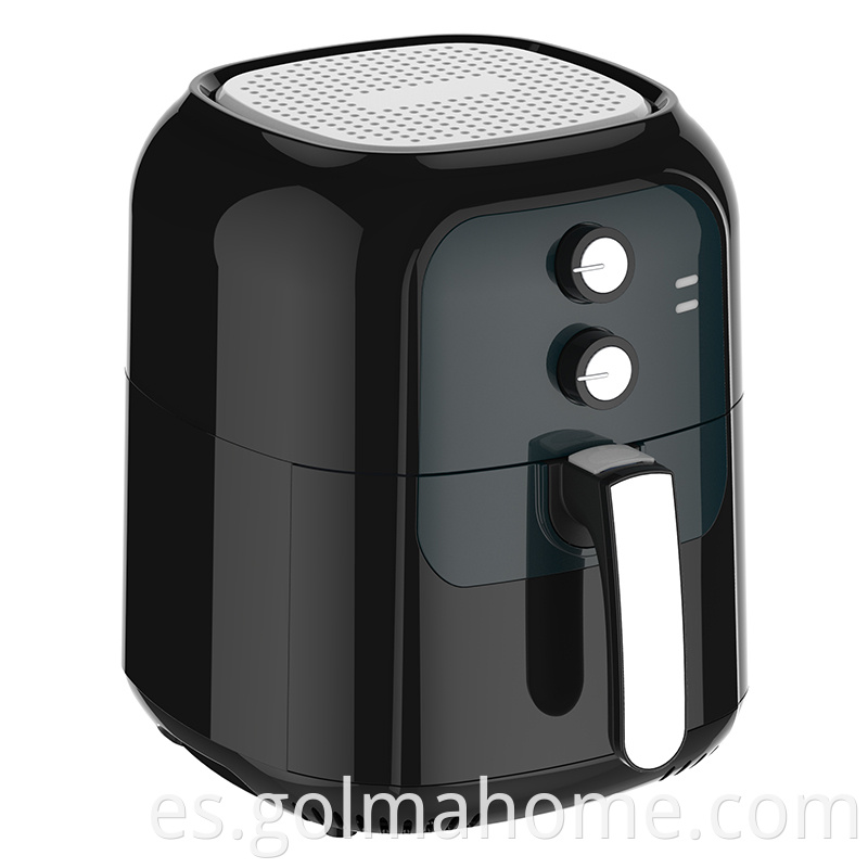 Freidora de aire de gran oferta de Amazon, horno eléctrico de 5,5 l de profundidad, mini freidora de aire caliente, horno para uso doméstico, freidora de aire